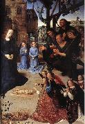 GOES, Hugo van der, The Adoration of the Shepherds